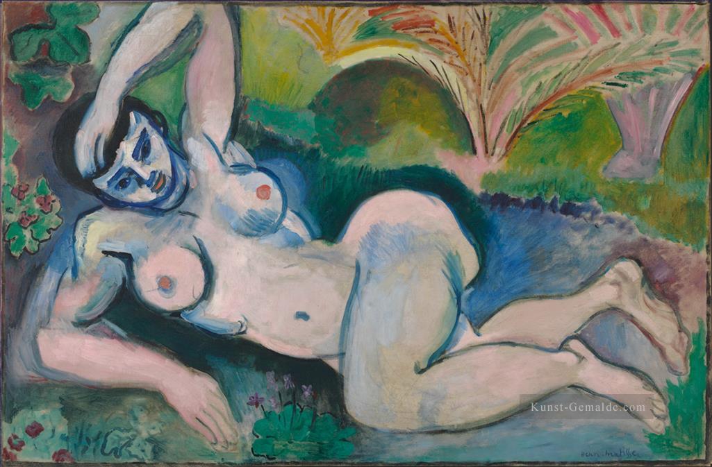 Das blaue Nackte Souvenir von Biskra 1907 abstrakter Fauvismus Henri Matisse Ölgemälde